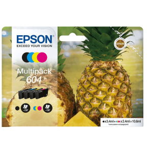 Epson 604 Cmyk Original Multipack 3,4 + 3x 2,4 Ml. (C13t10g64010)