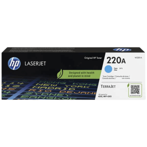 HP 220a Cyan Original Toner 1800 Sider (W2201a)