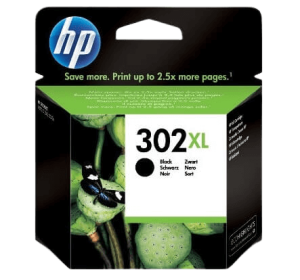 HP 302xl Sort Original Blækpatron 8,5 Ml. (F6u68ae)