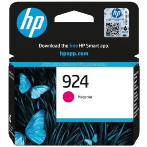 HP 924 Magenta Original Blækpatron 400 Sider (4k0u4ne)