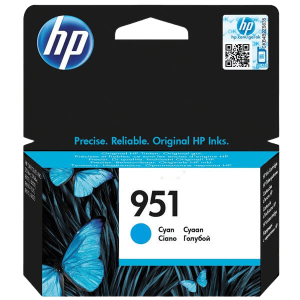 HP 951 Cyan Original Blækpatron 700 Sider (Cn050ae)