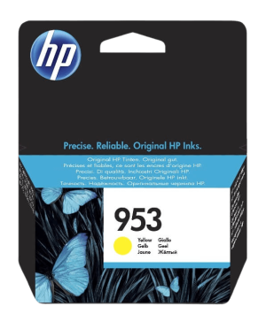 HP 953 Gul Original Blækpatron 630 Sider (F6u14ae)