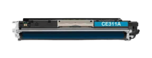 HP 126a Cyan Kompatibel Toner 1000 Sider (Ce311a)