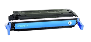 HP 644a Cyan Kompatibel Toner 12000 Sider (Q6461a)