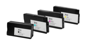 HP 711 4 Stk. Rabatpakke Blækpatron 164 Ml. - Kompatibel
