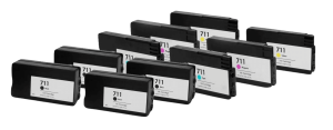 HP 711 10 Stk. Rabatpakke Blækpatron 488 Ml. - Kompatibel