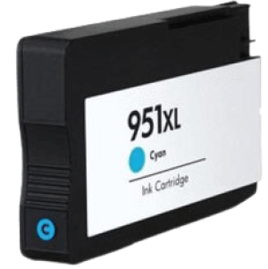 HP 951xl Cyan Kompatibel Blækpatron 27 Ml. (Cn046ae)