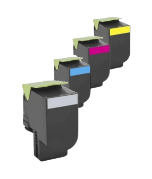 Lexmark 802sk Xl 4 Stk. Rabatpakke Toner 8500 Sider - Kompatibel