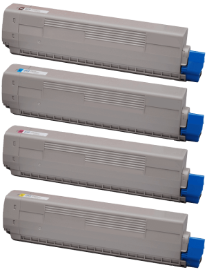 Oki C822 4 Stk. Rabatpakke Toner 29200 Sider - Kompatibel