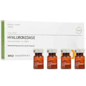 Hialuronidaza w ampułkach INNO-TDS Hyaluronidase 4×5ml