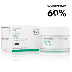INNOAESTHETICS Lekki krem-żel do skóry tłustej i trądzikowej INNO-DERMA AKN Day Gel 50g