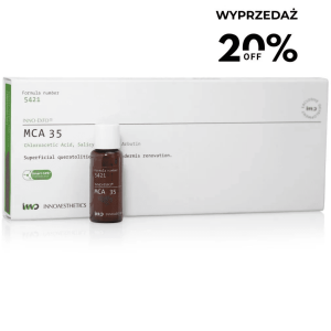 WYPRZEDAŻ Peeling odmładzający i rozjaśniający skórę INNO-EXFO MCA 35 5×5ml