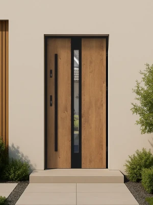 Oak | Modern Front Door | **Energy Efficient** | Secure | Made to Measure