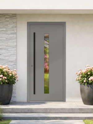 AluCore M21 Premium Aluminium Front Door | Black Design | Bespoke