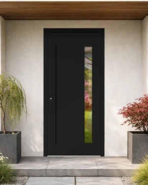 AluCore M24 Premium Aluminium Front Door | Black Design | Bespoke