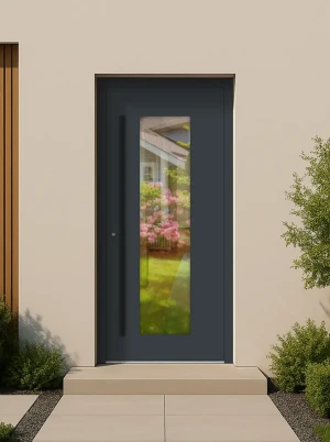 75mm Luxury Aluminium Door - Energy Efficient - Ultra-Insulated U 0.8 | AluCore M28 BLACK
