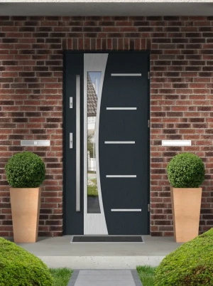 Agama MaxTerm Energo drzwi zewnętrzne z antabą INOX | Ud = 1.3 Czyste Powietrze