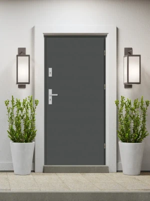 Draco MaxTerm Energo z klamką komplet z ościeżnicą energooszczędne drzwi zewnętrzne do domu U 1.3 producent 80 90 100