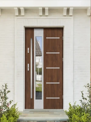 Uta MaxTerm Energo drzwi zewnętrzne z antabą INOX | Ud = 1.3 Czyste Powietrze