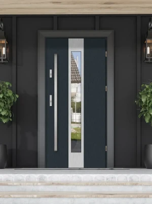 Papua MaxTerm Config 72 drzwi zewnętrzne z antabą INOX | Ud ≤ 1.3 Czyste Powietrze