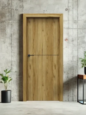 Komplet z ościeżnicą drzwi wewnętrzne Porta dąb naturalny dębowe drewno 80