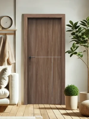 Komplet z ościeżnicą drzwi wewnętrzne Porta orzech ciemny verona drewno 80
