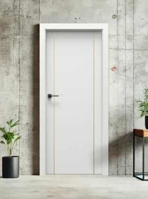 Komplet z ościeżnicą drzwi wewnętrzne Porta białe biały 80