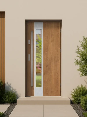 Cameleo MaxTerm Termo z pochwytem komplet z ościeżnicą szyba szkło weneckie energooszczędne drzwi zewnętrzne U 1.1 polskie producent 80 90 100