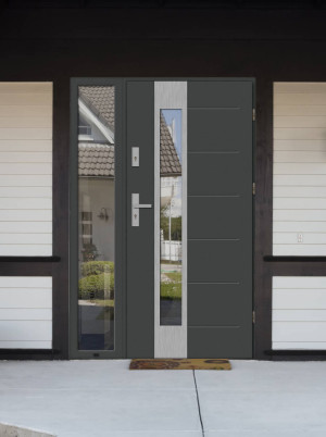 Caiman Premium Plus - drzwi zewnętrzne z dostawką (Czyste Powietrze)