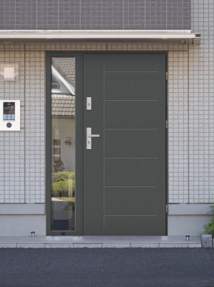 Gekko Premium Plus - drzwi zewnętrzne z dostawką (Czyste Powietrze)