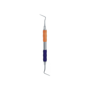 Ekskawator endodontyczny z antypoślizgowymi nakładkami