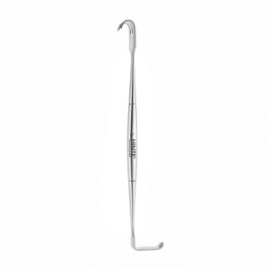 Hak Senn-Miller chirurgiczny 3-zębny dwustronny ostry 16 cm Kilner