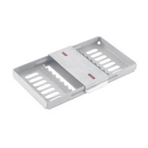 Kaseta do sterylizacji aluminiowa 185 x 100 x 15 mm