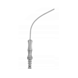 Ssak chirurgiczny wygięty typ Poppen 13 cm