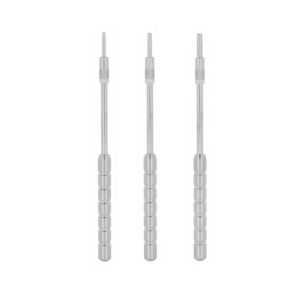 Osteotom prosty wklęsły z ogranicznikiem dłuto kostne 17 cm