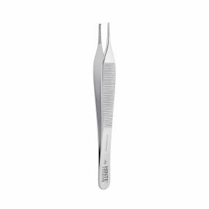 Pęseta chirurgiczna Mini-Adson 1x2 ząbki prosta 12 cm