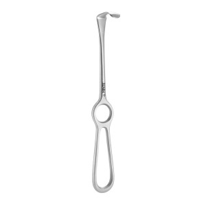 Hak chirurgiczny Kocher retraktor dentystyczny 40x11 mm 21 cm