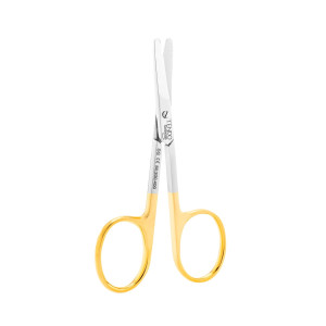 Małe nożyczki do paznokci dla dzieci Tendo® Solingen 9 cm Gold Line