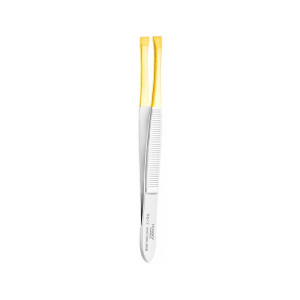 Pęseta do brwi prosta Tendo Solingen Gold Line®