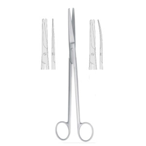 Nożyczki ginekologiczne typu Mayo-Harrington