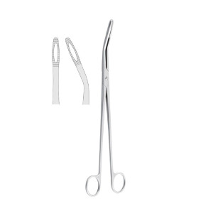 Kleszczyki chirurgiczne do materiałów opatrunkowych 28 cm