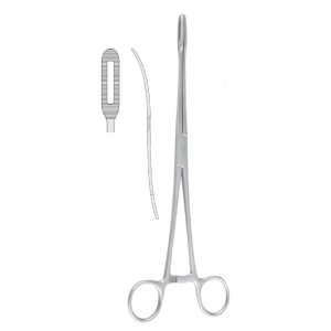 Kleszcze do materiałów opatrunkowych Fletcher 24 cm
