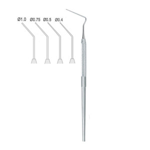 Upychadło endodontyczne jednostronne typu Luks