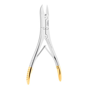 Cęgi do paznokci Tendo Solingen z podwójną dźwignią 15 cm Gold Line