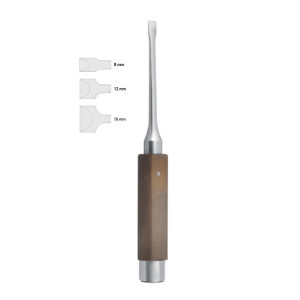 Osteotom typu Obwegeser do osteotomii strzałkowej 22 cm