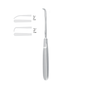 Podważka okostna do żuchwy typu Tessier 18 cm