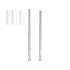 Osteotom z podziałką do osteotomii żuchwy Epker 18 cm
