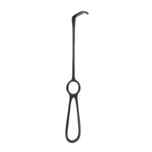 Hak chirurgiczny typu Langenbeck czarna ceramika 21,5 cm