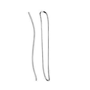 Łopatka do języka Frenzel (Collin) w kształcie S 16,5 cm