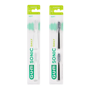 Wymienne końcówki do szczoteczki sonicznej SUNSTAR® GUM Sonic Daily 2 sztuki